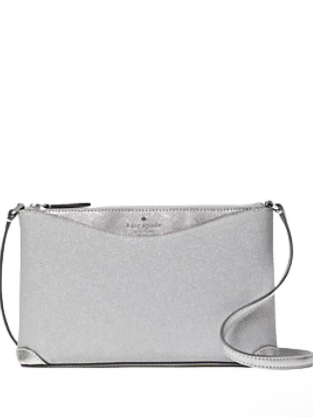 Kate Spade Shimmy Glitter Crossbody in the color Lunar